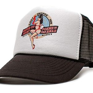 Liquor Up Front Poker in The Rear Funny Gambling Sexy Vintage Unisex Hat USA Pri